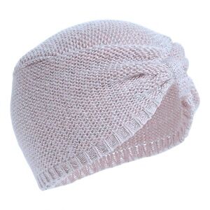 Leith Shimmer Turban 👳‍♀️ Bronze w Cream + Silver Tones Glimmer GR8 Gift NWT